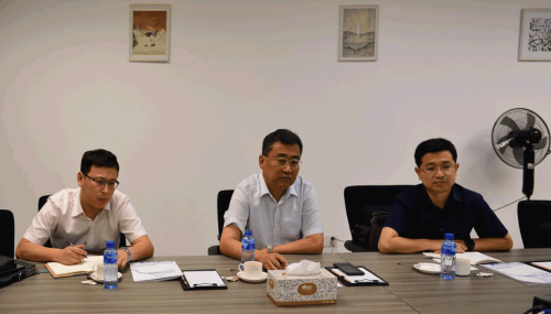 市发改委调研J9集团直营软件